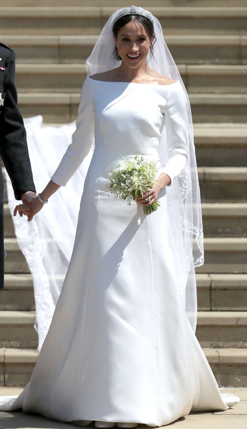markle wedding gown